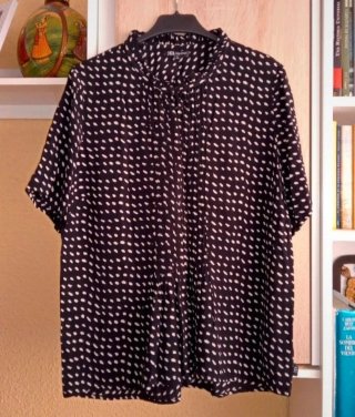 (L) Blusa de manga corta de Didi