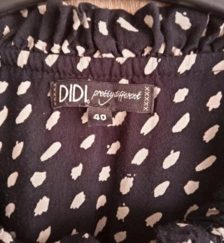 (L) Blusa de manga corta de Didi