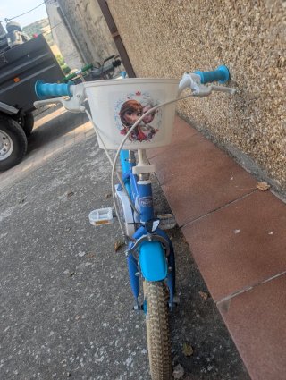 Bicicleta Frozen Azul, rueda "15