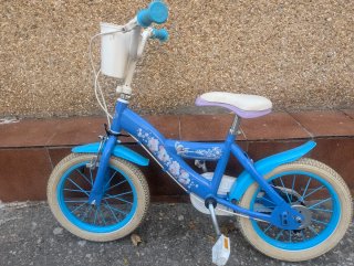 Bicicleta Frozen Azul, rueda "15