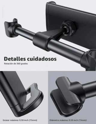 Soporte Tablet Coche Reposacabezas Lamicall