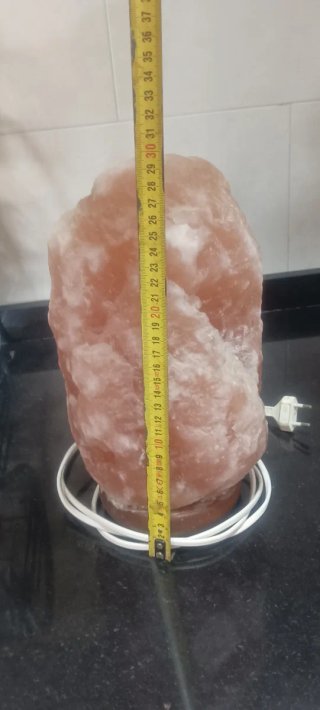 Lámpara de Sal del Himalaya Grande (~7kg, 30cm)