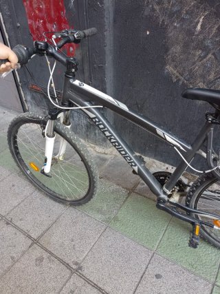 Bicicleta Rockrider Gris