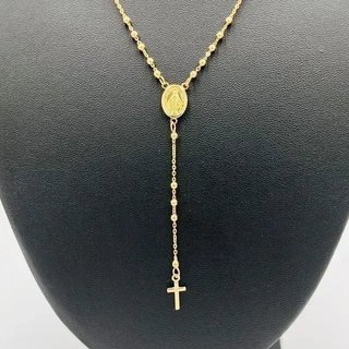 Rosario Fino Mujer 18K Oro