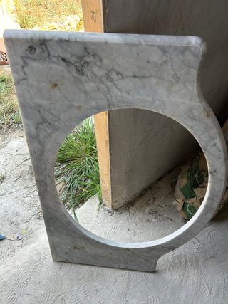 Encimera de mármol para lavabo