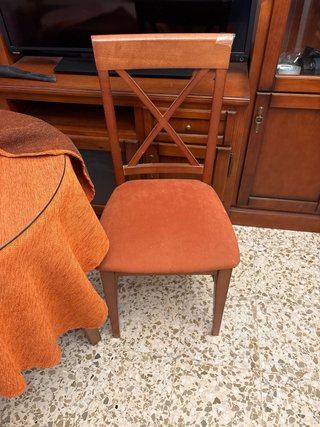 Mesa camilla con 2 sillas