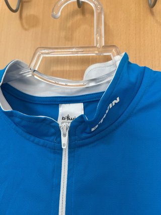 Maillot Ciclismo Btwin Azul