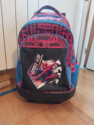 Mochila Spiderman 2 ruedas