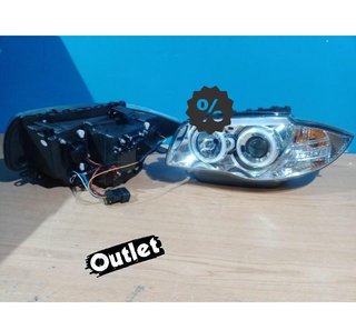 DW FAROS BMW E81 E87 E82 E88 OJOS ANGEL CCFL CROMADO R011343