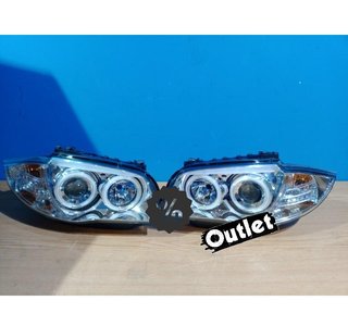 DW FAROS BMW E81 E87 E82 E88 OJOS ANGEL CCFL CROMADO R011343