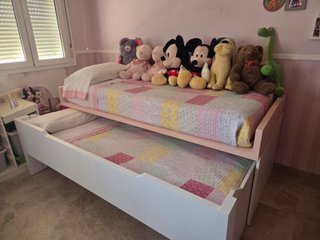 Cama Nido Doble con Cajones 90x190