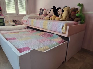 Cama Nido Doble con Cajones 90x190