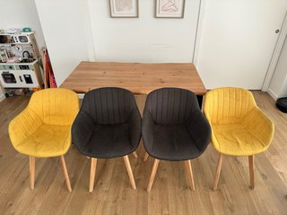 Juego de 4 sillas de comedor