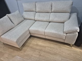 Sofá Cama Beige Tela Nuevo