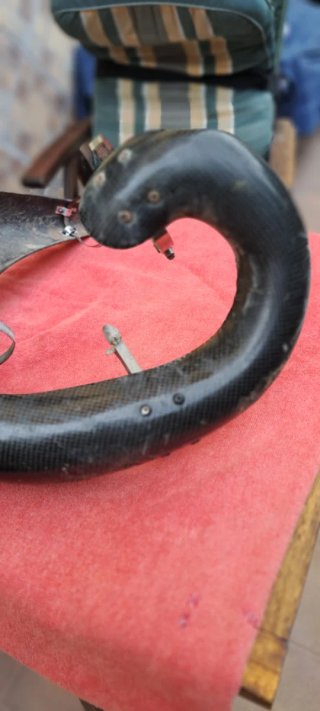 Protector cubre bufanda carbono KTM/Husq/GasGas