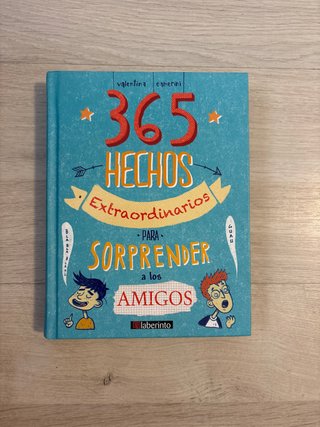 Libro 365 hechos extraordinarios para sorprender