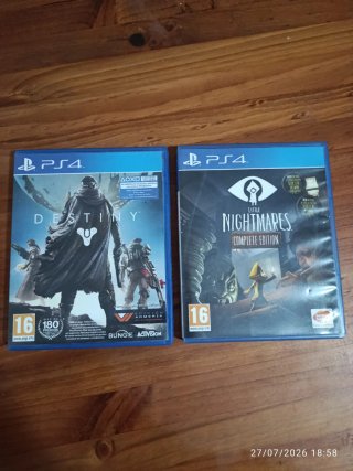 PS4: Destiny y Little Nightmares Complete Edition
