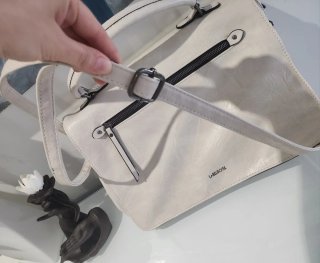 Borsa LABELROSE Beige/Bianca Mai usata