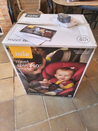 Silla coche Joie Spin 360 bebé