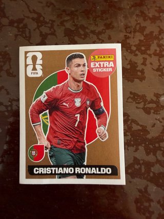 Cromos Panini Cristiano Ronaldo Extra Sticker