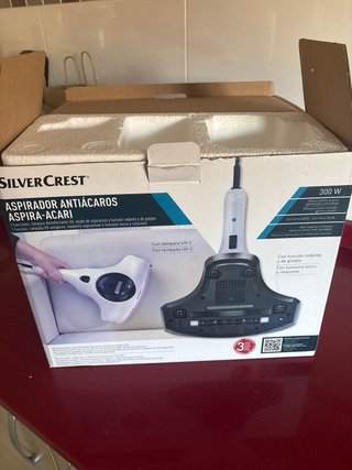SilverCrest Aspirador Antiácaros lampara UV-C 300W