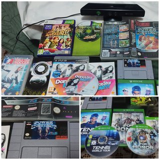 Todo x 20€ Lote juegos + sensor kinect