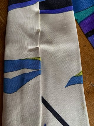 Cravatta Emilio Pucci seta pura vintage
