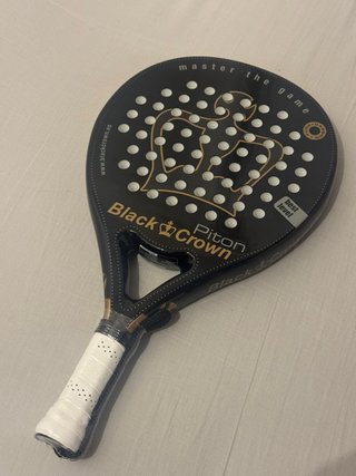 Pala de pádel Black Crown Piton