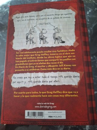 El diario de Greg. Un pringao total