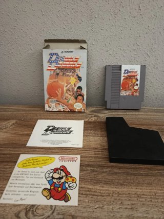 Juego NES Double Dribble Konami