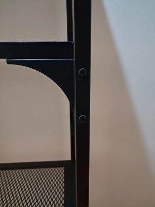 Estantería Fjällbo Negra y Madera de ikea