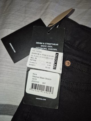 DR DENIM Jeans Neri Taglia M