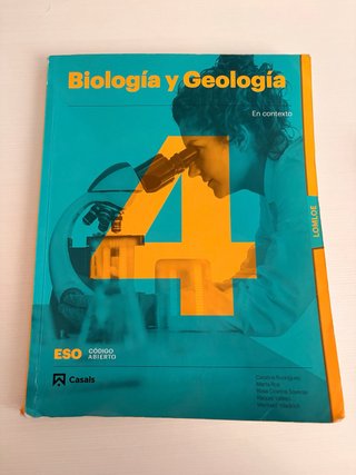 Biología y Geología, 4 ESO, Código abierto, En ...