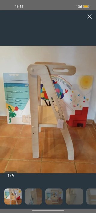 Torre di apprendimento Montessori pieghevole