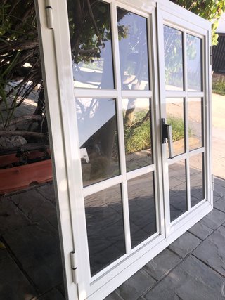 Ventanas aluminio doble cristal con persianas