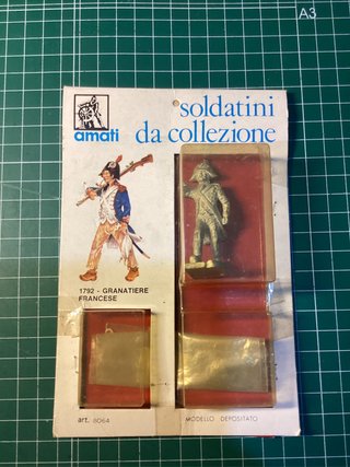Soldatini Amati 1792 Granatiere Francese