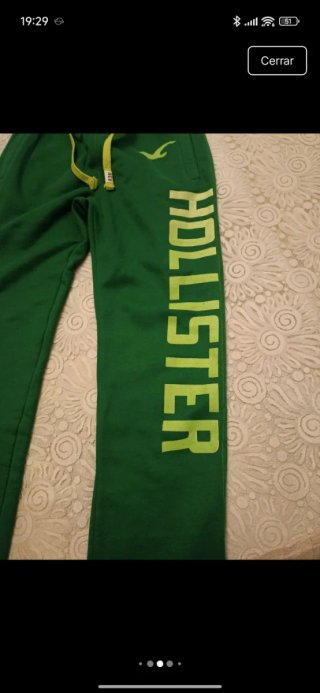Pantalón Hollister verde talla S/M