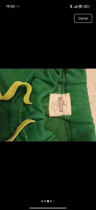 Pantalón Hollister verde talla S/M