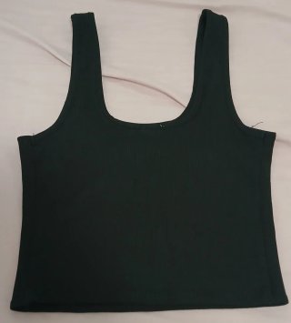 Tank Top Negro Básico Pimkie Talla S