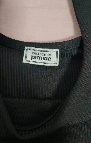 Tank Top Negro Básico Pimkie Talla S