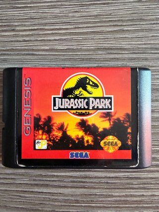 Cartucho Sega Megadrive Jurassic Park