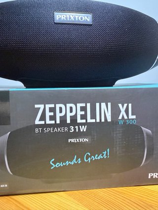 Altavoz Bluetooth Prixton Zeppelin XL 300W