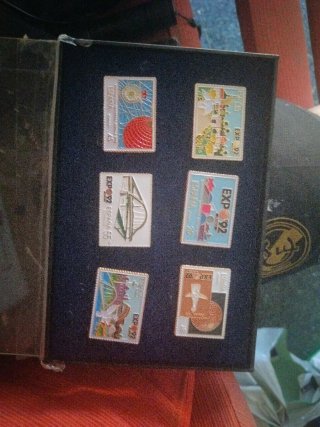 Lote Sellos España EXP 92