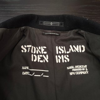 Stone Island Denim giacca vintage 2007 lana M