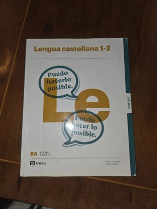 Lengua Castellana 1-2 BA