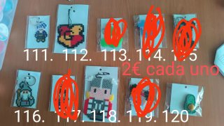 Llavero Avengers Pixelado