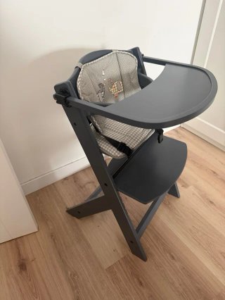 Trona Kinderkraft ENOCK madera gris