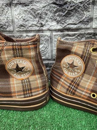 Converse Taglia 37 Fantasia Tartan