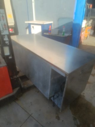 Mesa Fría Acero Inoxidable