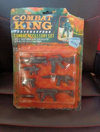 Set Accesorios Combate King Peacekeepers